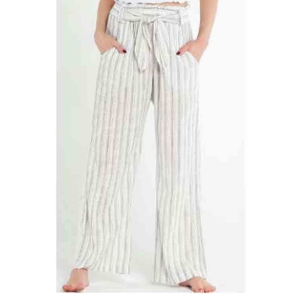 SoLD!Lucy Love Striped Beach Pant - Picture 1 of 7